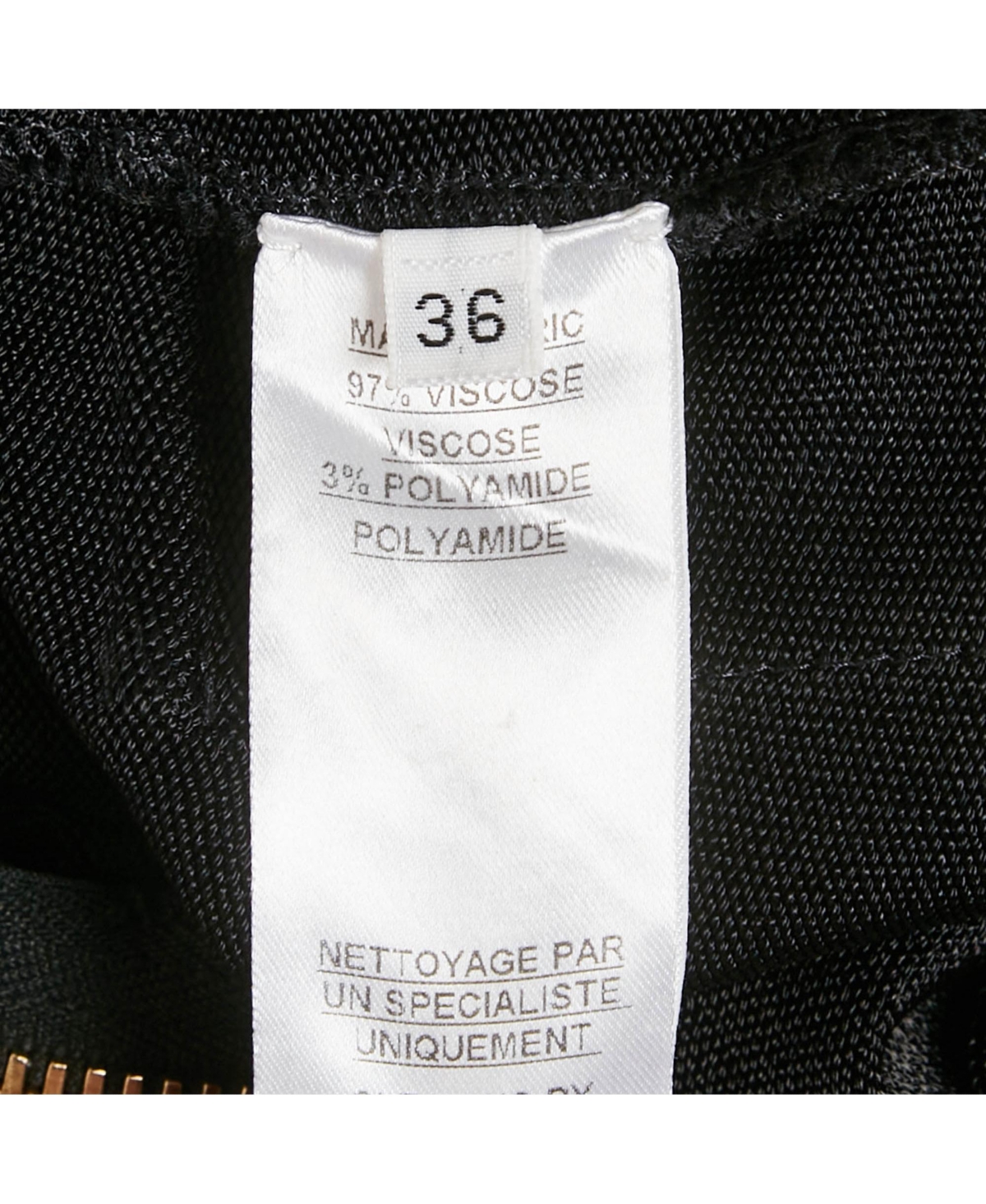 Pre-Owned Balmain Women's Black Knit Lace-Up Jumpsuit