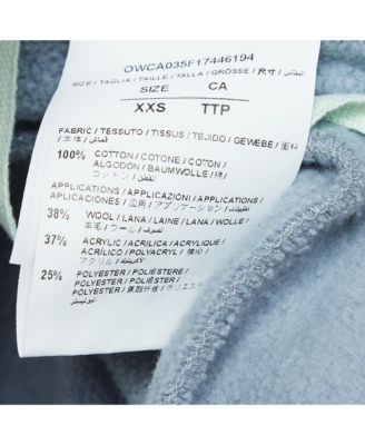 Women's Blue Cotton Wide Leg Sweatpants