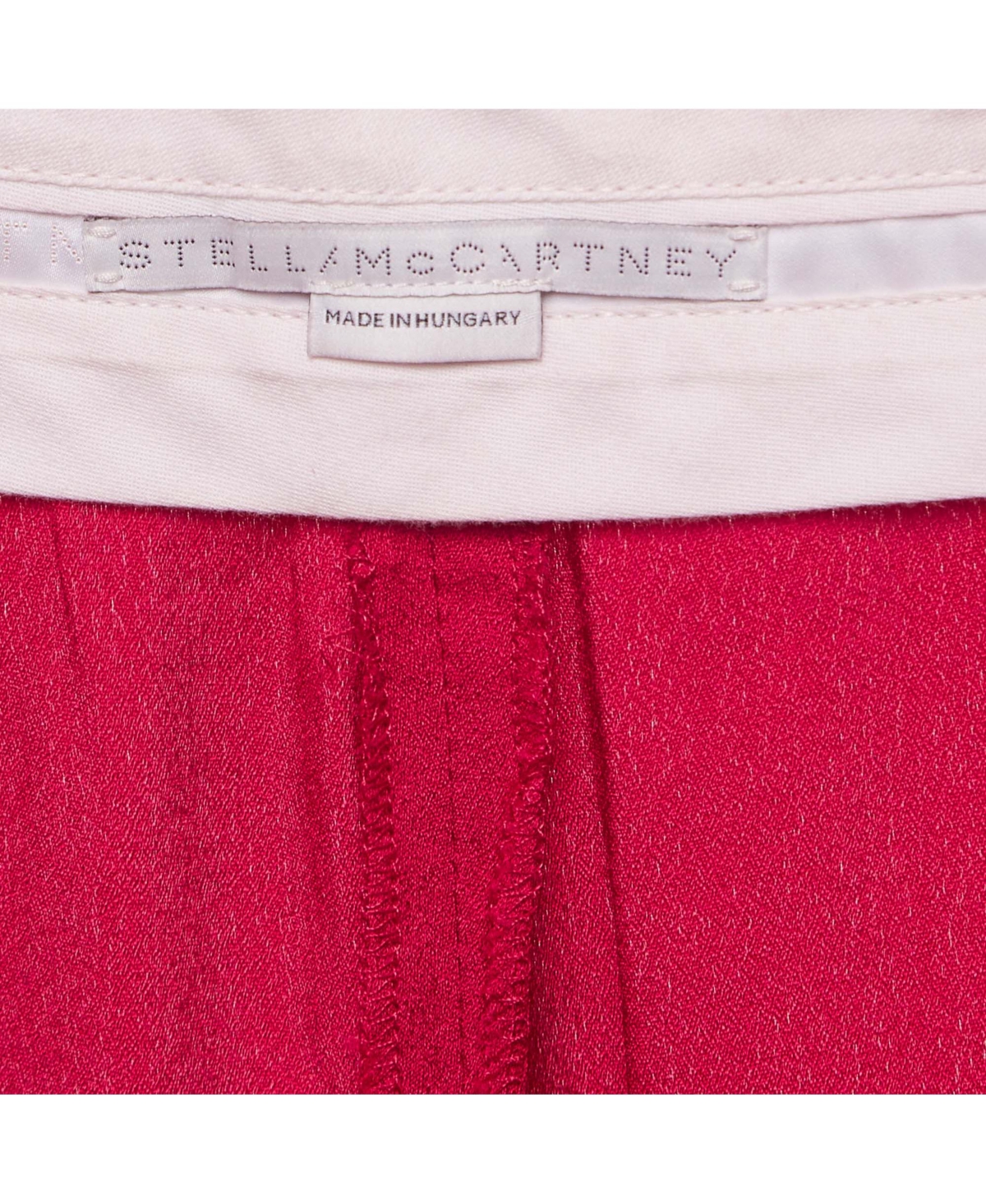 Pre-Owned Stella Mccartney Women's Satin Tassels Detail Trousers