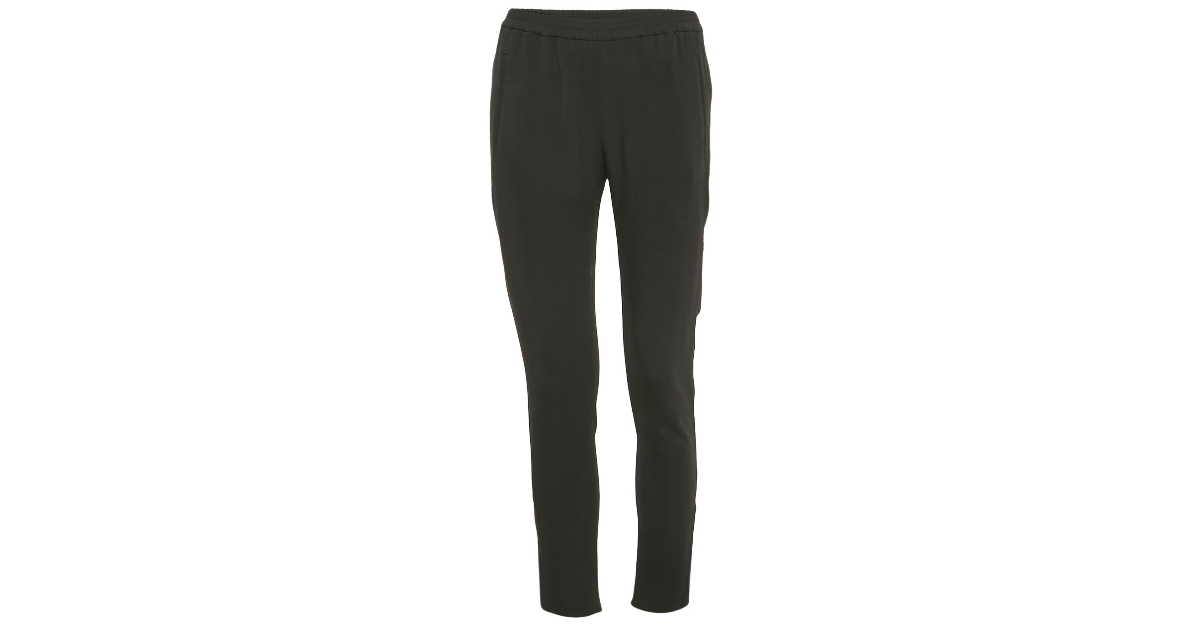 Pre-Owned Stella Mccartney Women's Black Crepe Pants