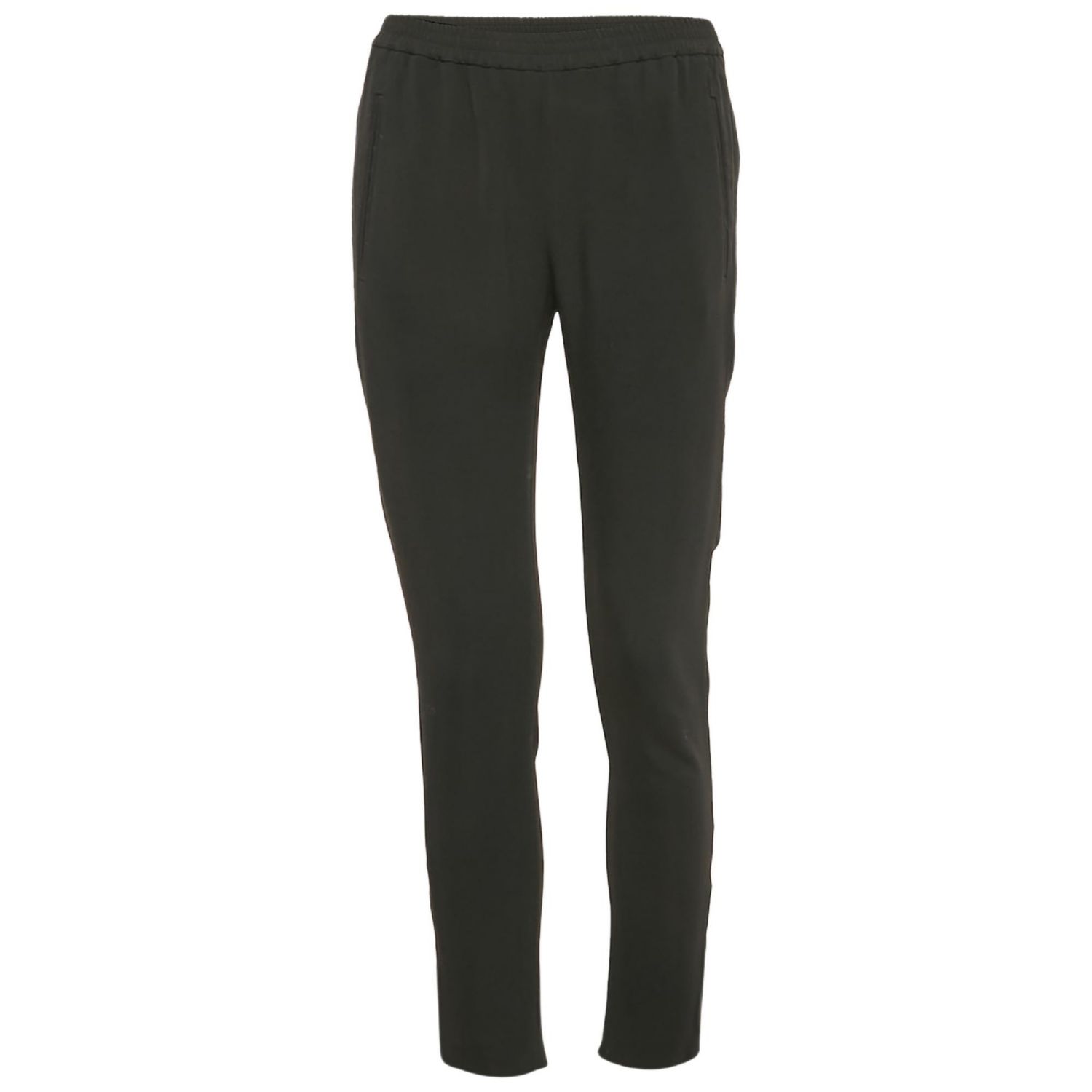 Women's Black Crepe Pants