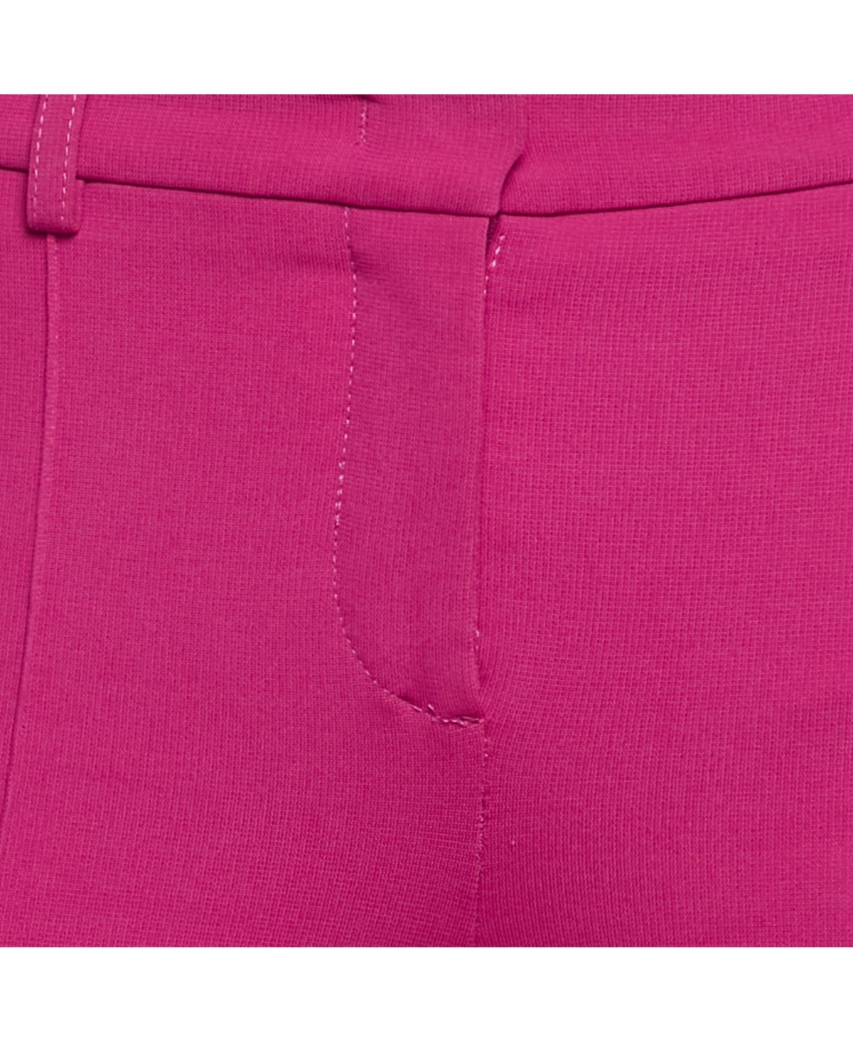 Pre-Owned Emilio Pucci Women's Pink Jersey Pintuck Detail Trousers
