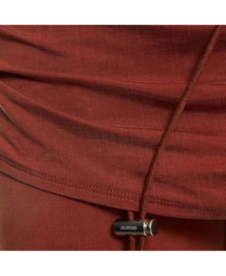 Women's Jersey Ruched Overlay Espelho Drawcord Trousers