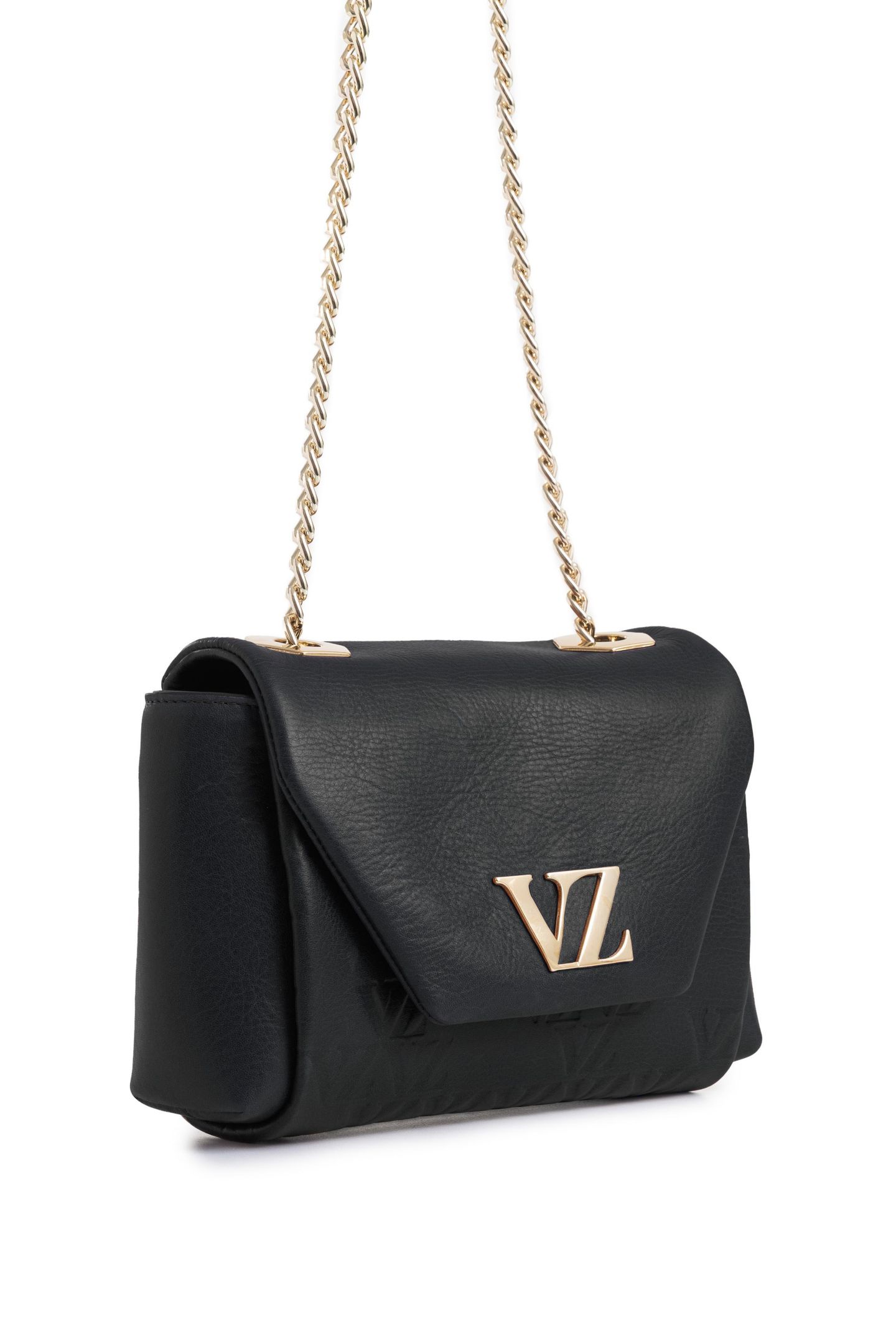 Женская сумка Velez Lili 3.0 Mini Leather Crossbody Bag With Chain, цвет: Чёрный — фото 4