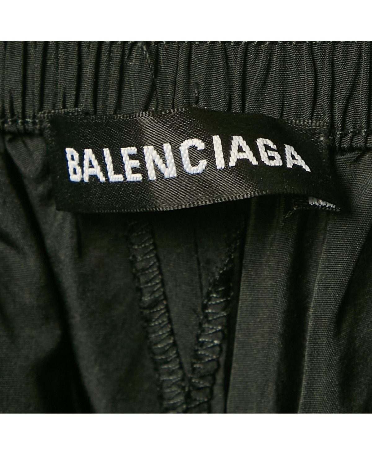Pre-Owned Balenciaga Women's Black Synthetic Detachable Track Pants