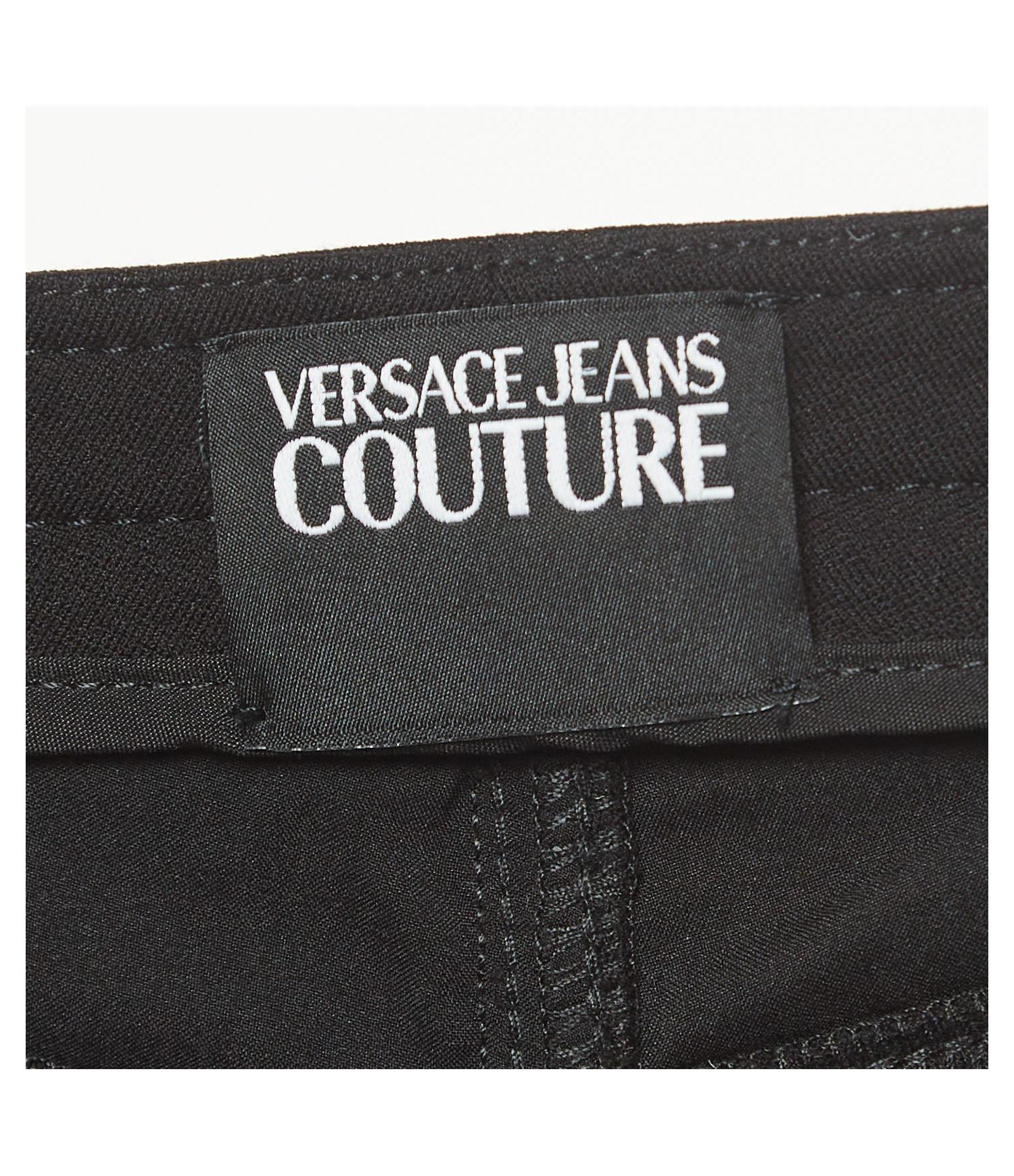 Women's Jeans Couture Black Belt Pocket Detail Skinny Pants