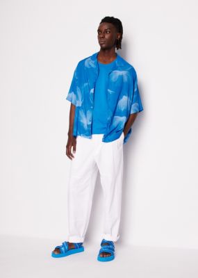 Men's Boxy-Fit Floral Graphic Shirt