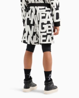 Men's Logo Print Drawstring Sweatshorts 