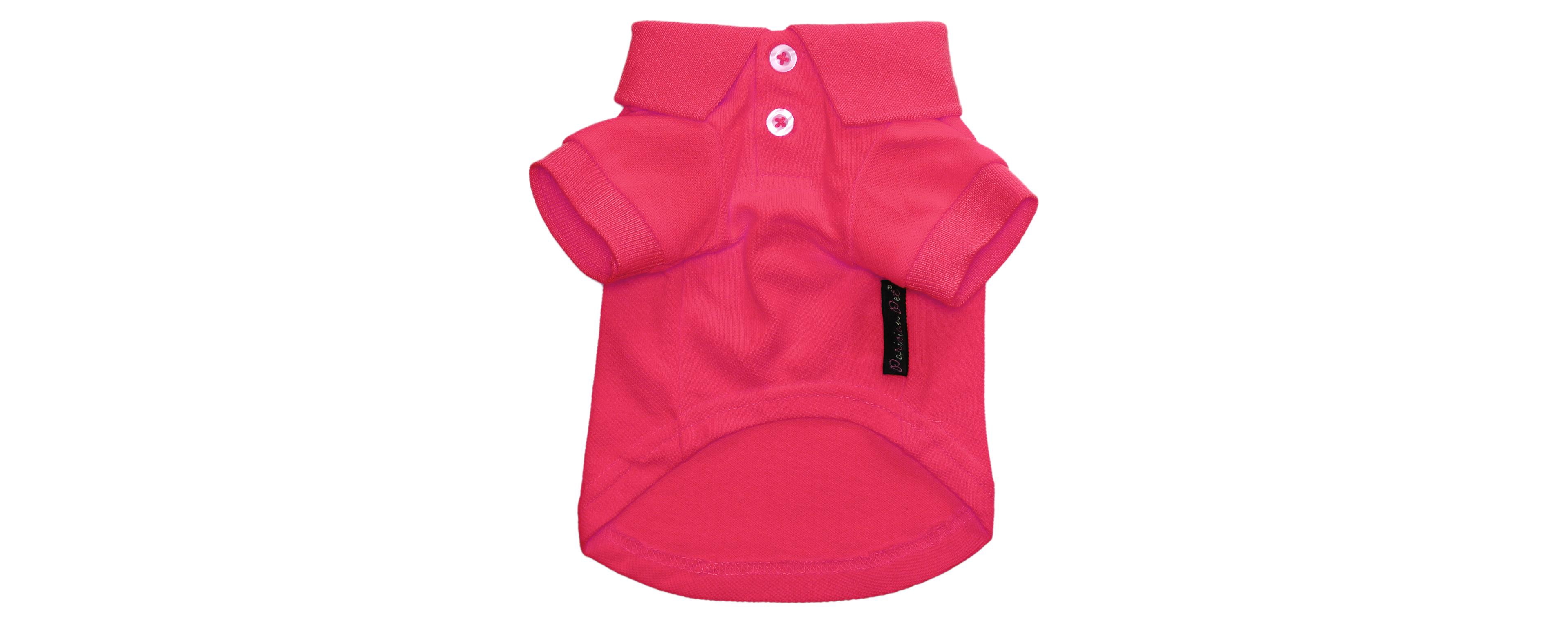 Parisian Pet Polo Pink