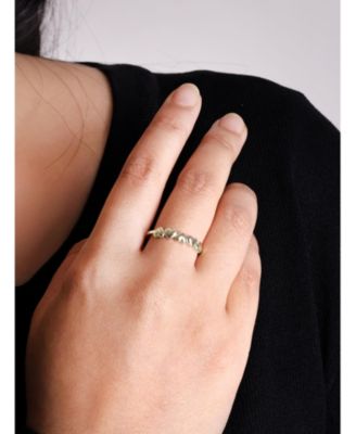 Sweet Heart Ring in 14K Gold, Size 8, approx. 1.7 grams