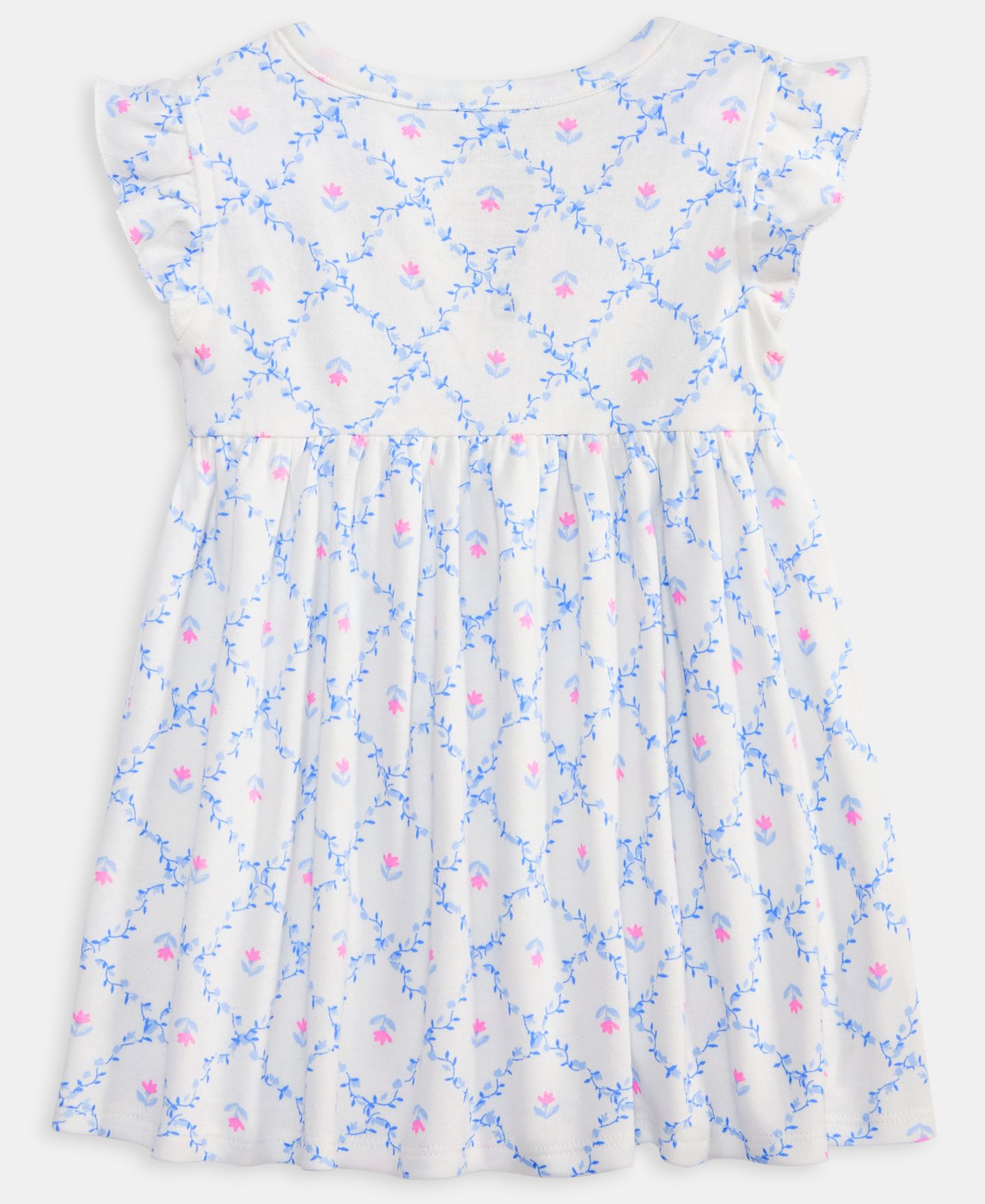 Платье First Impressions Mix and Match Floral-Print Dress для девочек-малышей, цвет: Белый — фото 2