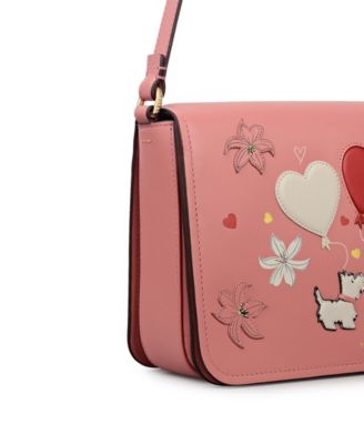 Love You Lots Small Flap Over Crossbody Bag