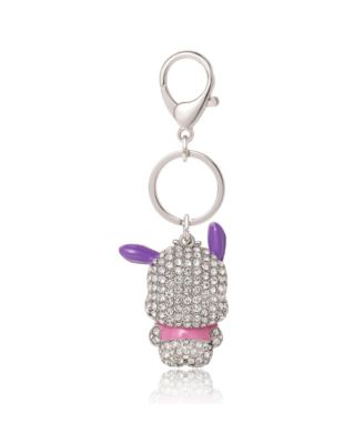 Pochacco Pav&eacute; Keychain Bag Charm – Officially Licensed Sanrio