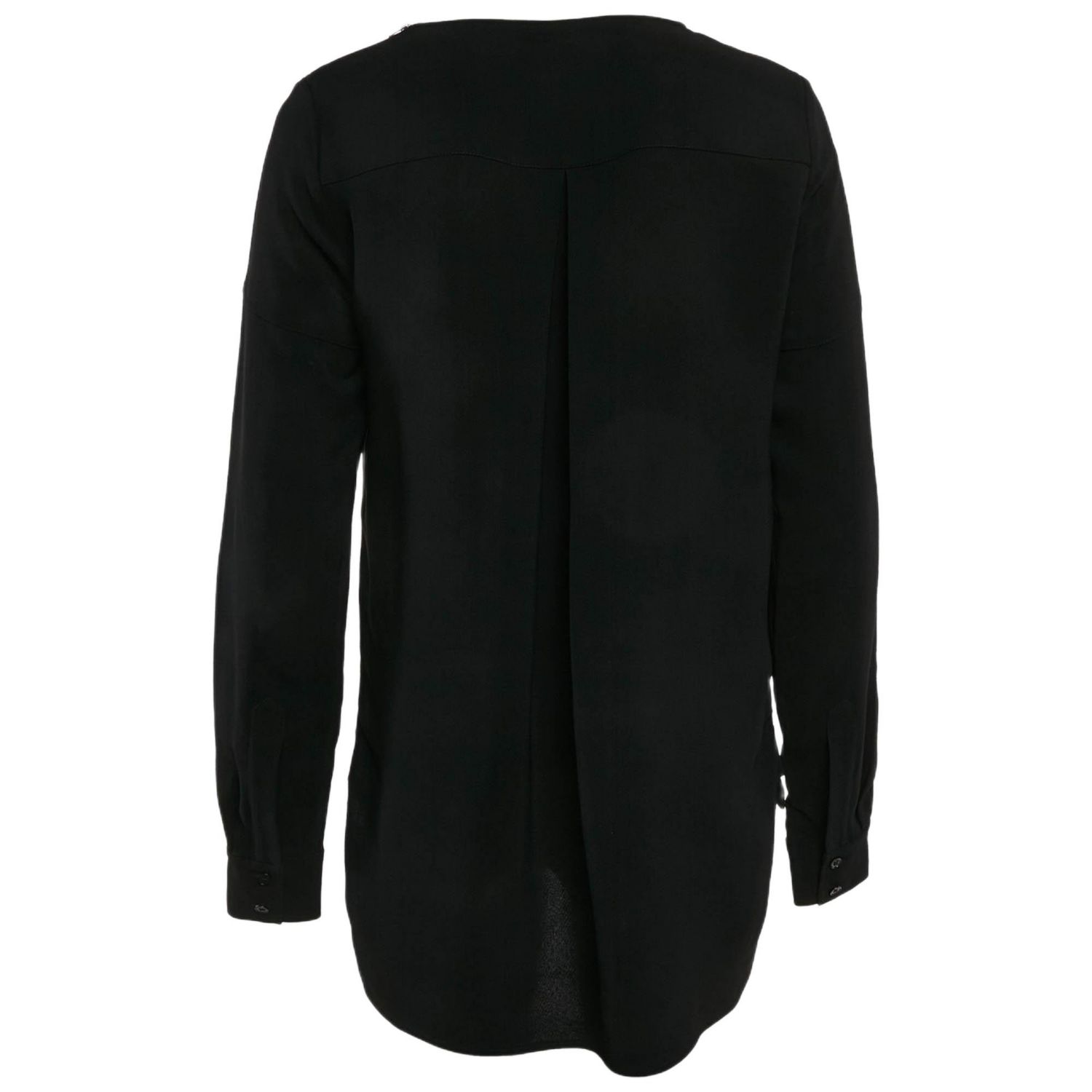 Women's Black Crepe Top