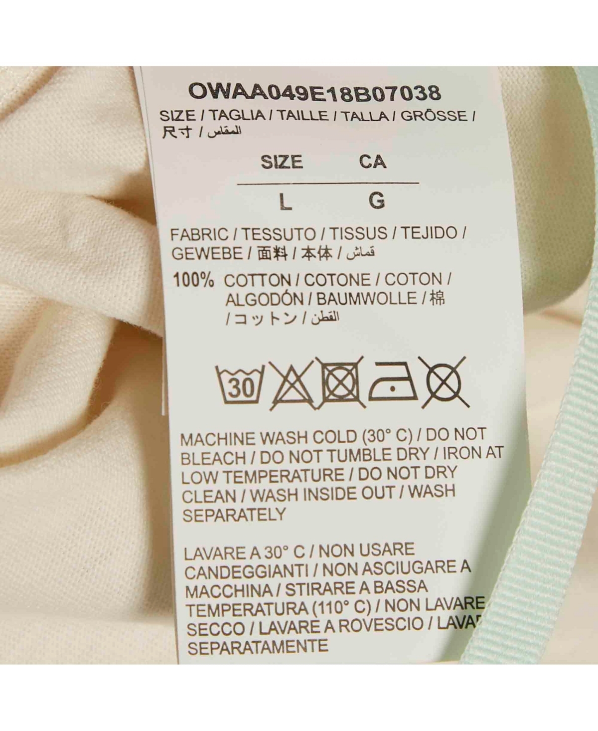 Pre-Owned Off-White Women's Off-White Arrow Print Cotton Crew Neck T-Shirt