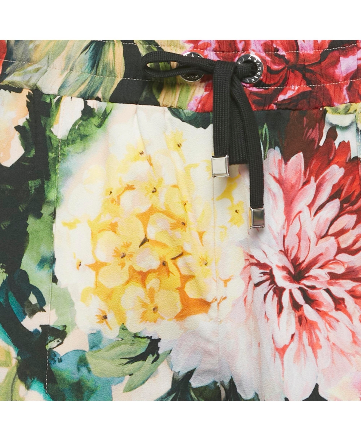 Pre-Owned Dolce & Gabbana Women's Multicolor Floral Print Crepe La Modaé Bellezza Pants