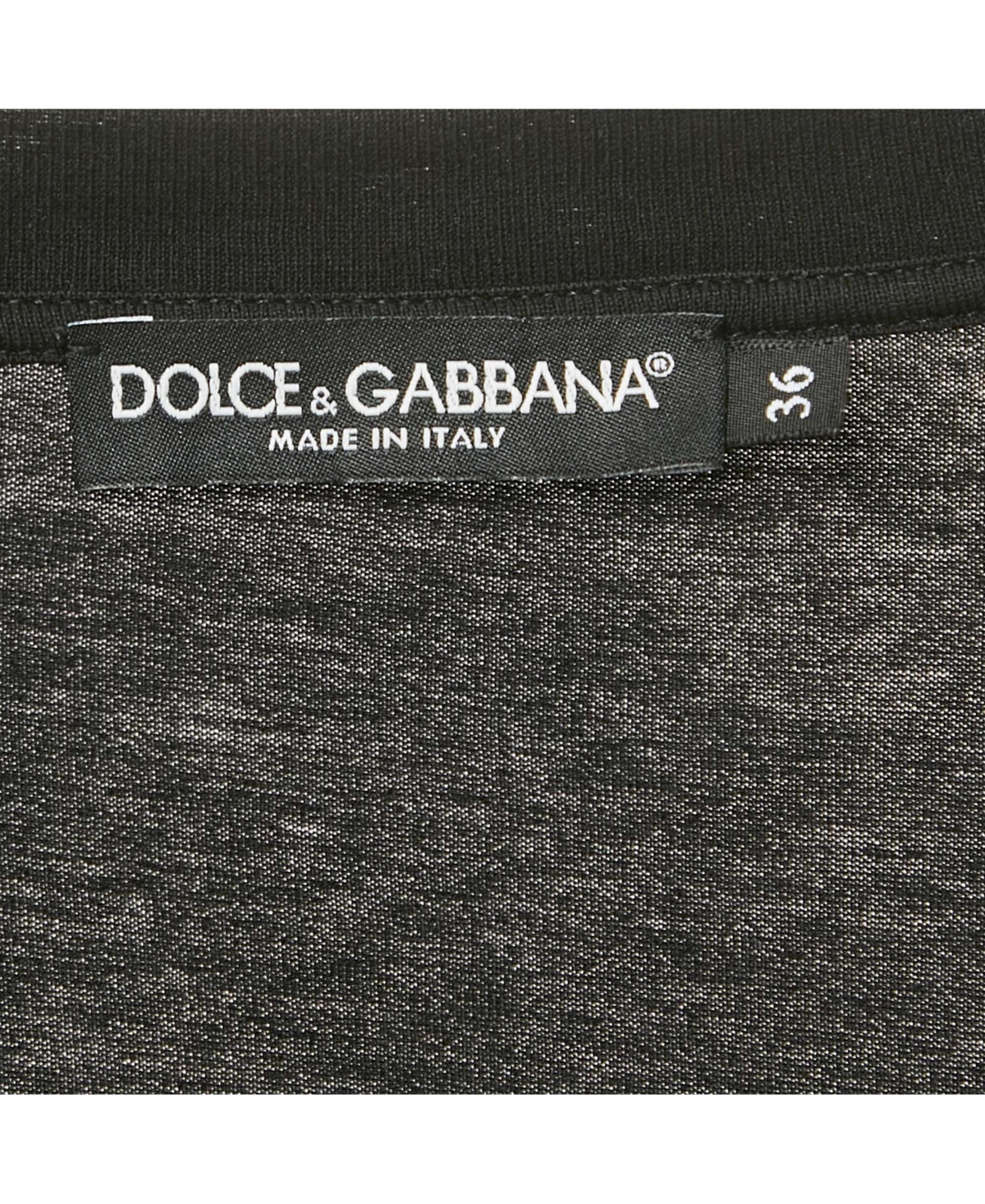 Pre-Owned Dolce & Gabbana Women's Black Graffiti Logo Oversized T-Shirt