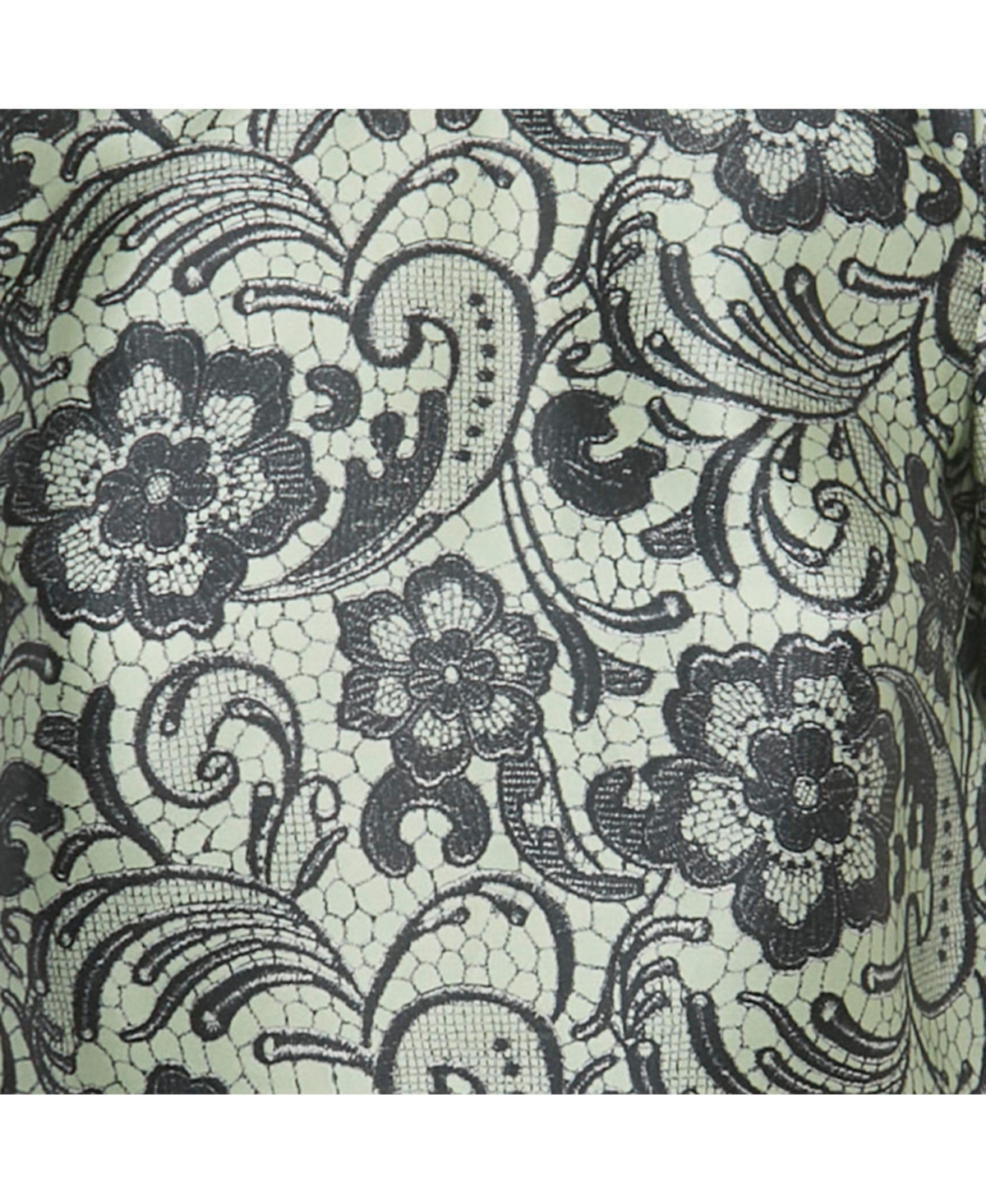 Pre-Owned Dolce & Gabbana Women's Floral Print Organza Top