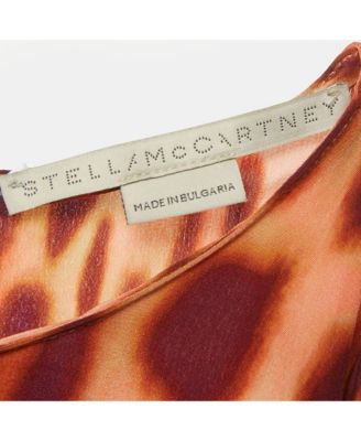 Women's Multicolor Animal Print Silk Front Knot Jumpsuit