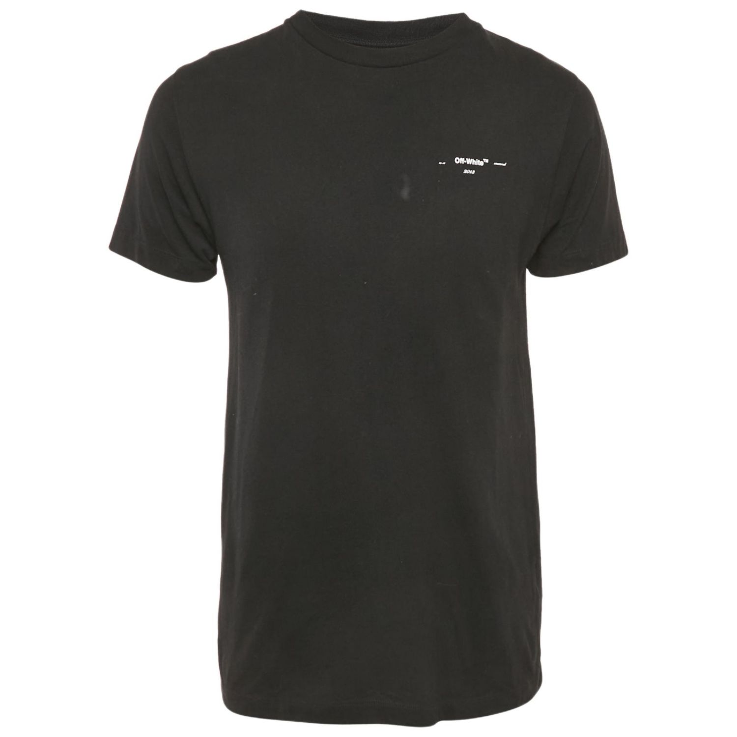 Men's Black Cotton Knit T-Shirt