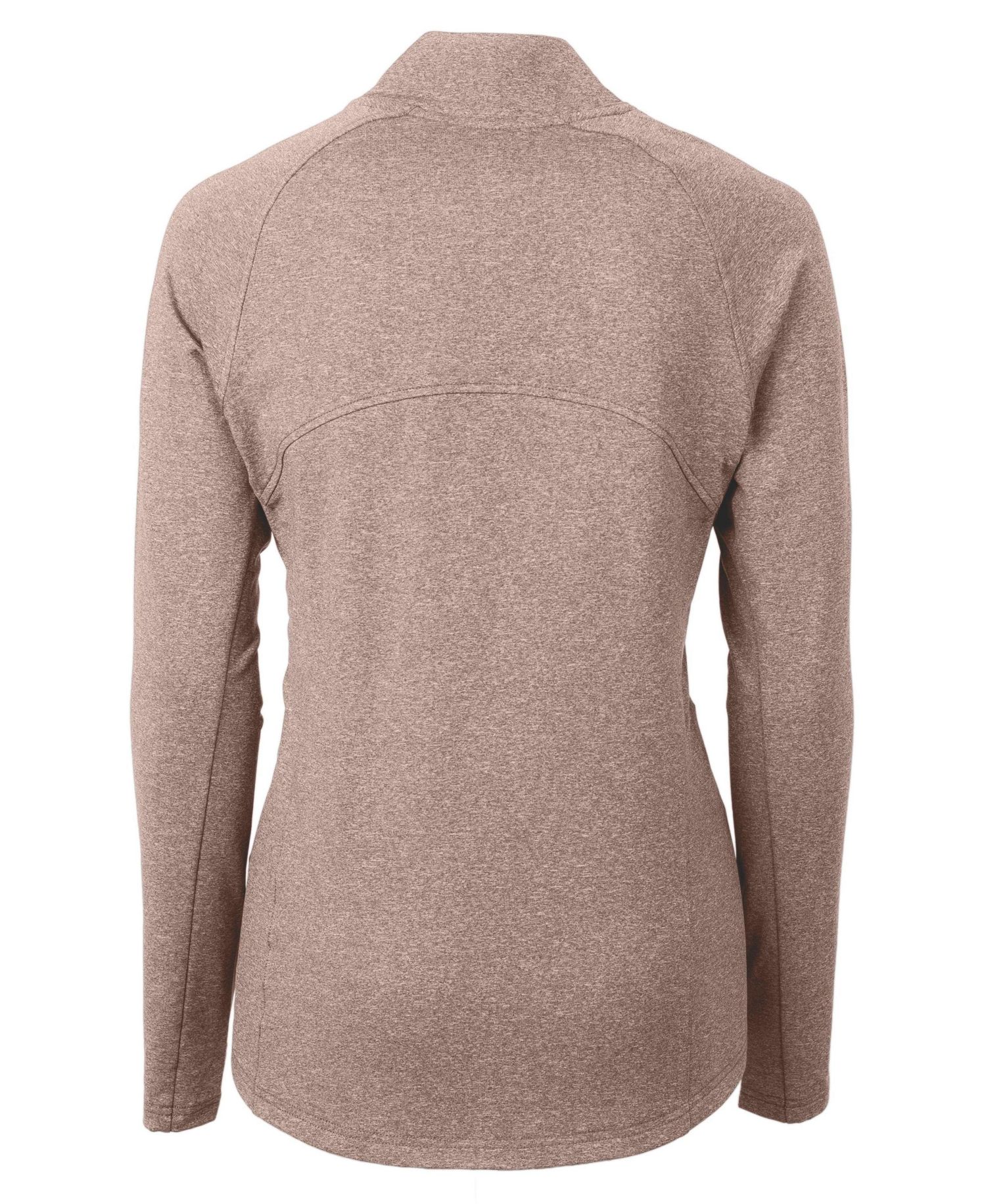 Women's Cutter and Buck Adapt Eco Knit Heather Recycled Full Zip