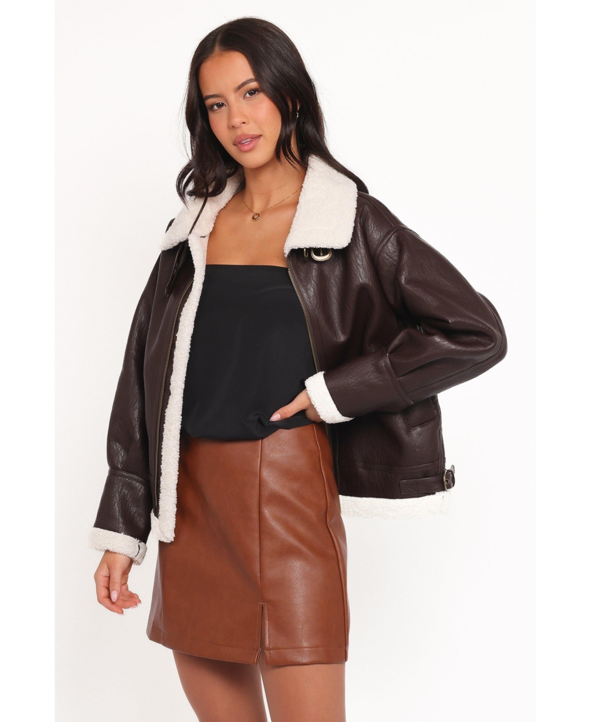 Petal and Pup Women's Baxter Shearling Lined Jacket
