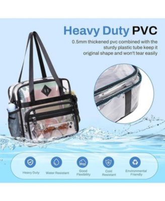 Clear See Through Tote Bag for Women