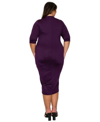 Plus Size Mona Midi Dress