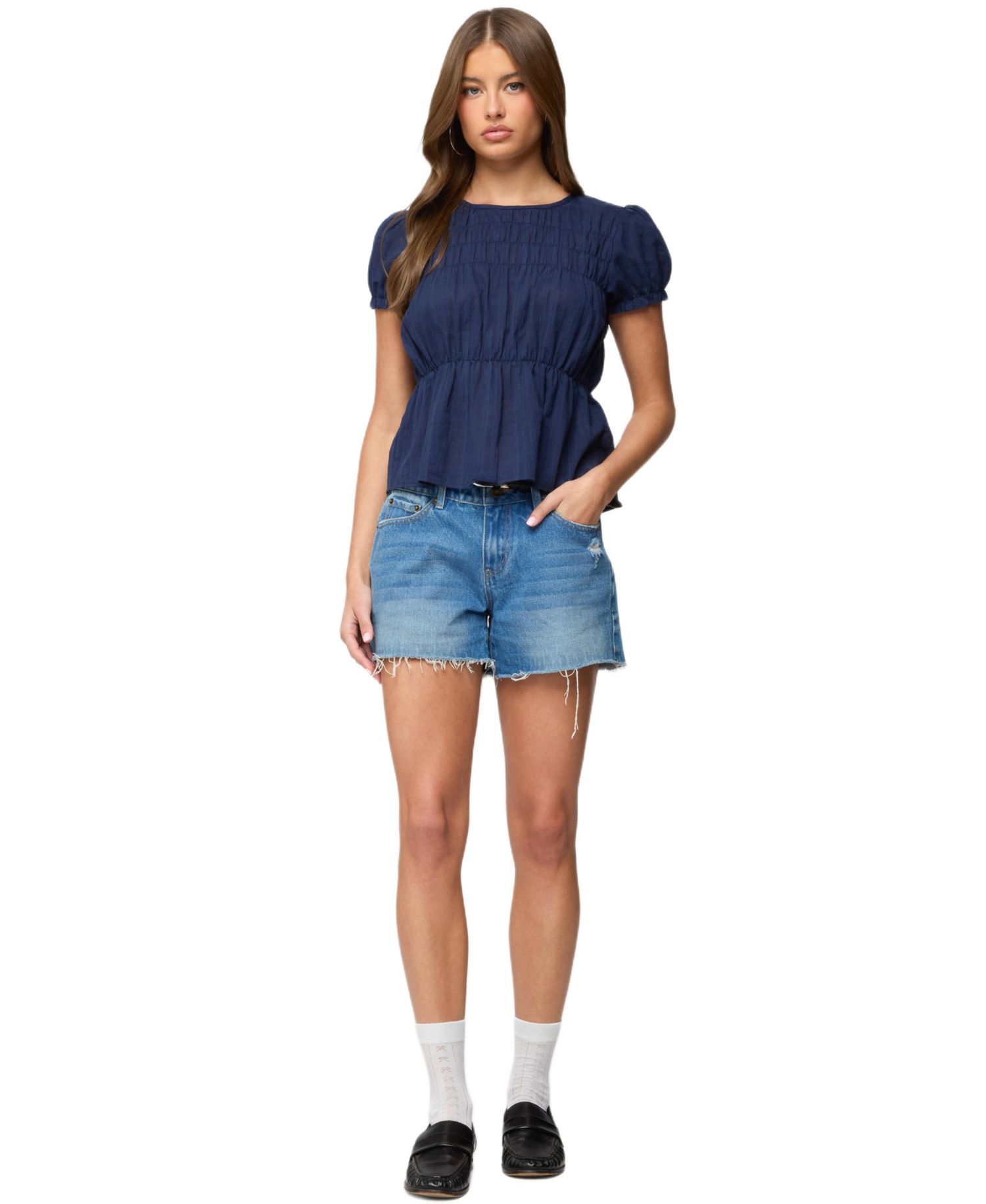 Women's Maricella Gathered Tiered Top