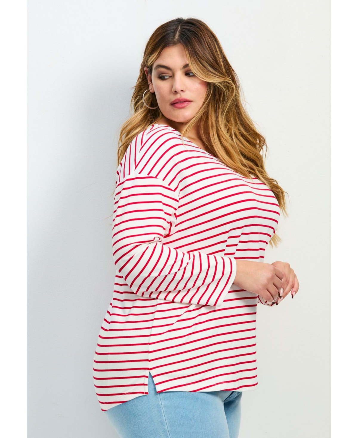 Avenue Women's Aimee Stripe Top