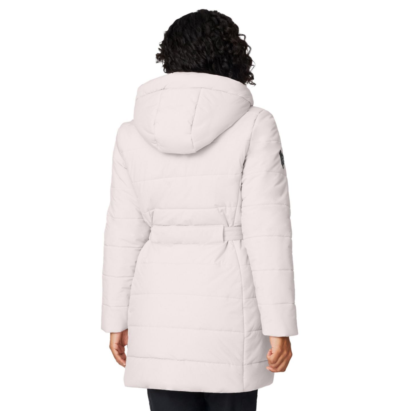 Женская куртка Free Country Cirrus Quilted Puffer Hooded, цвет: Берёзовый — фото 3