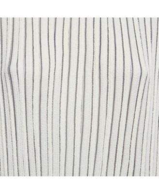 Women's Pre-Owned Chloe Off-White Patterned Knit Mini Dress with Flared Sleeves