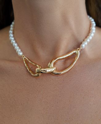 Molten Muse Cultivated Pearl Necklace