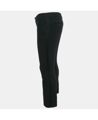 Men's Black Cotton Trousers