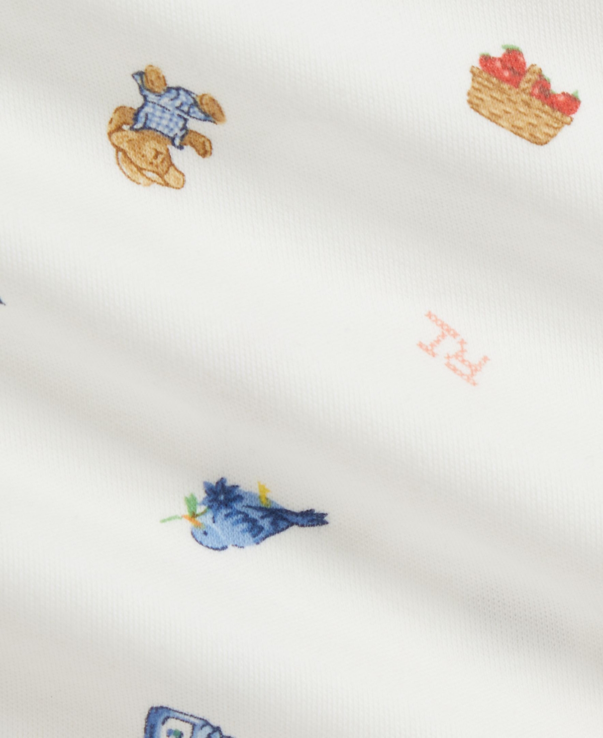 Polo Ralph Lauren Baby Girls' Printed Short-Sleeve Bodysuit, 2-Piece Set