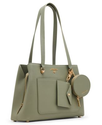 Medium Triple Compartment Satchel Bag