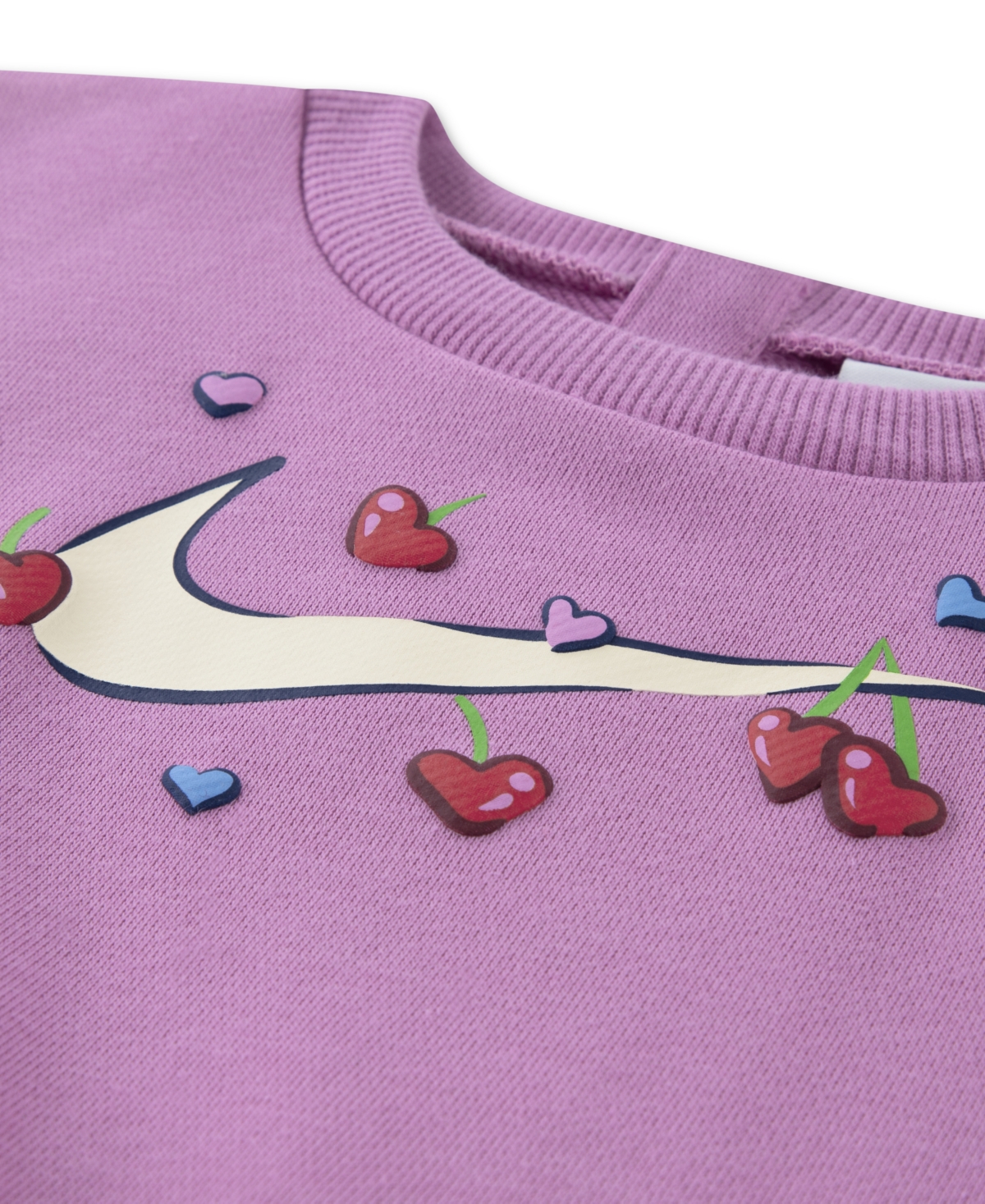 Nike Baby Girls' Crewneck Sweatshirt and Leggings, 2-Piece Set