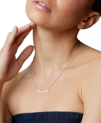 Diamond Necklace (1 ct. t.w.) in 14k White Gold