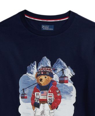Boys 8-20 Team USA Polo Bear Cotton Tee