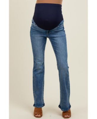 Maternity Navy Classic Bootcut Jeans