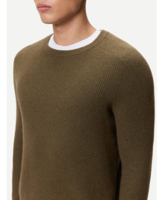 Men's Ribbed Cashmere Sweater