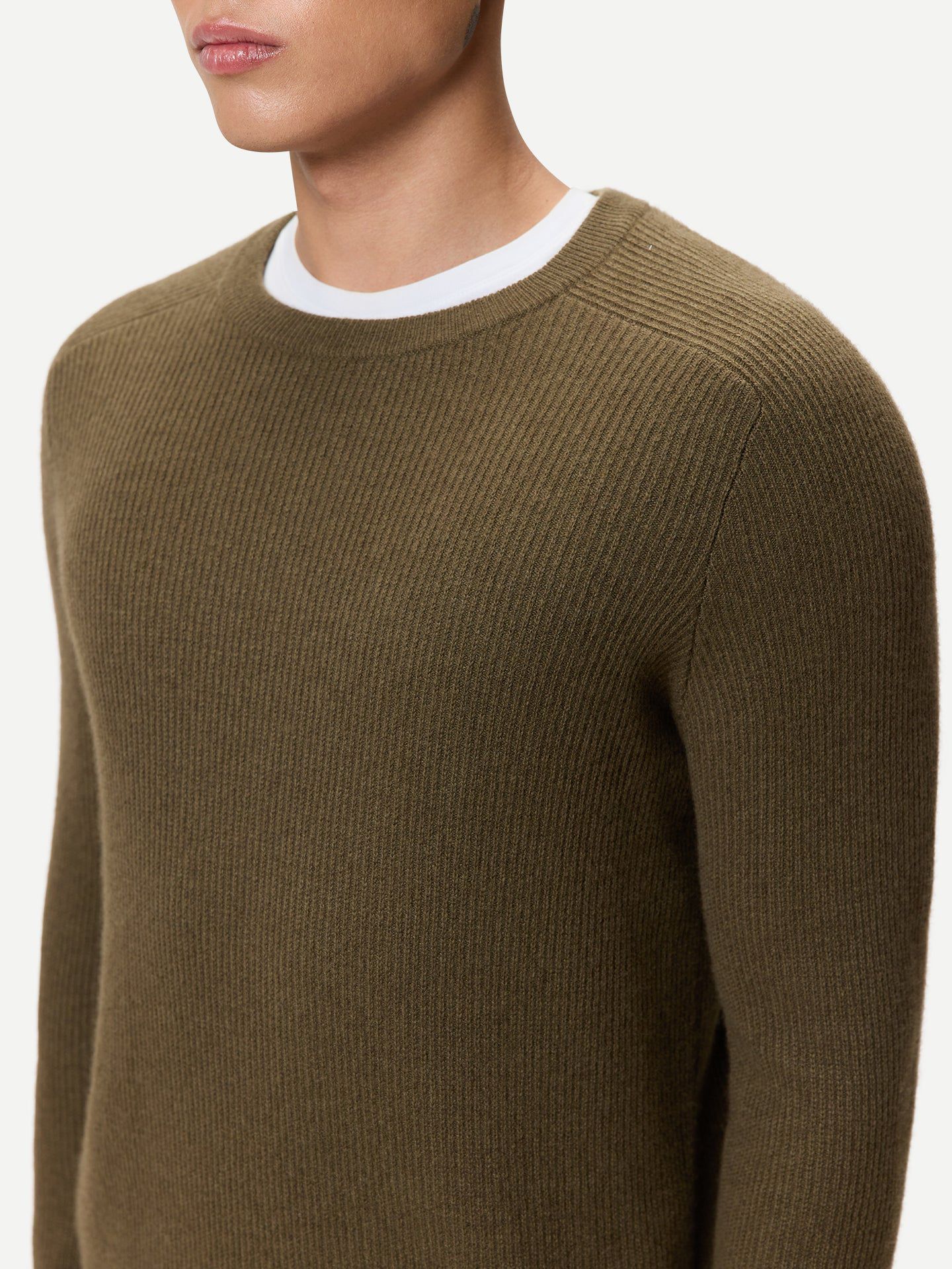 Мужской свитер Gobi Cashmere Ribbed Cashmere — фото 5