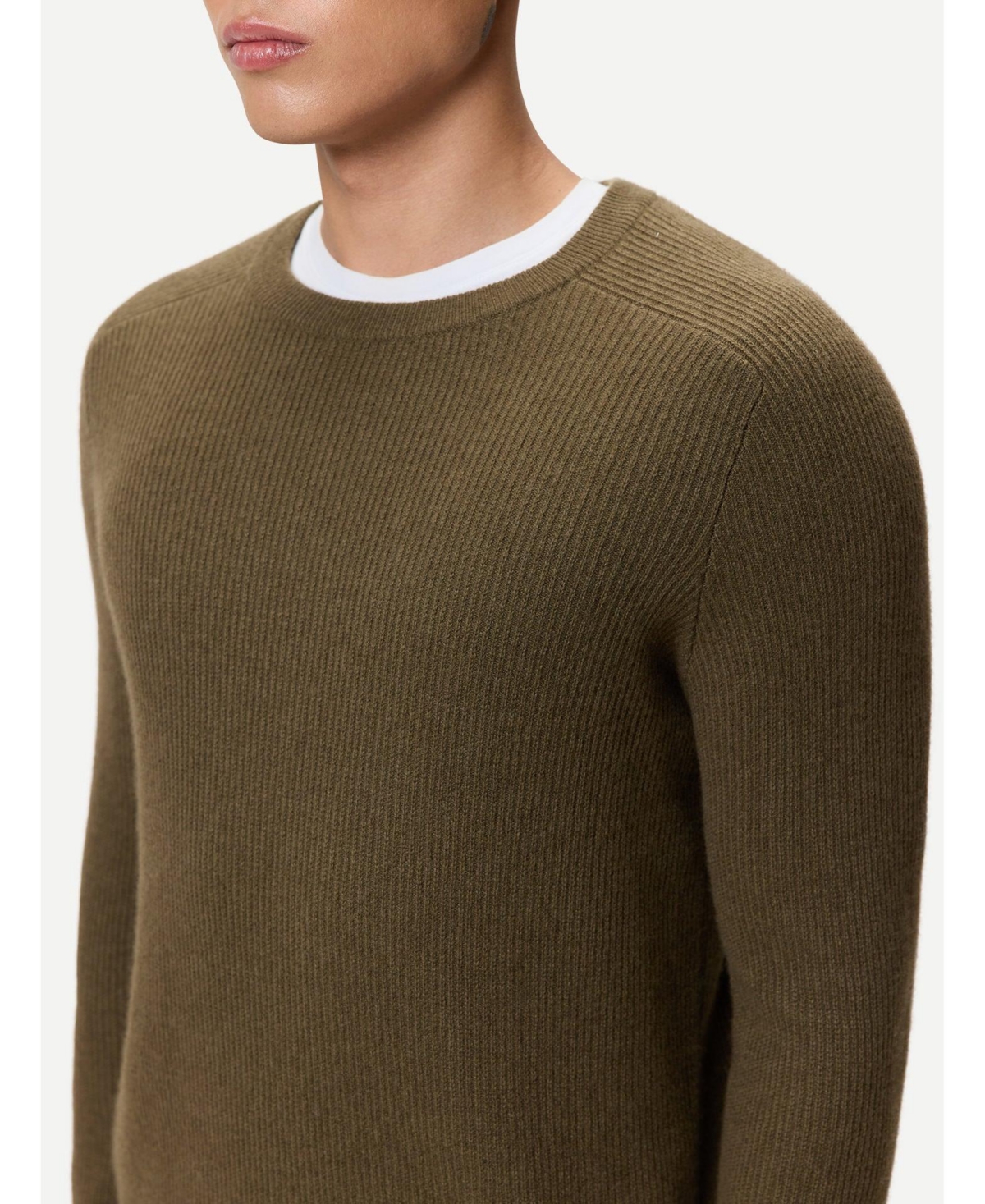 Gobi Cashmere Men's Ribbed Sweater