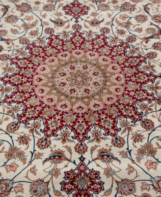 Persian Isfahan 8' 7" x 12' 3" Area Rug