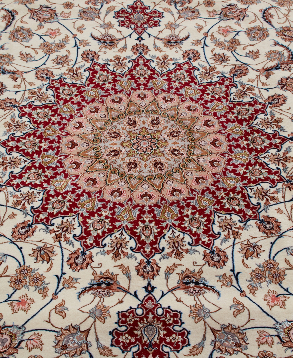 Adorn Hand Woven Rugs Persian Isfahan 8' 7" x 12' 3" Area Rug
