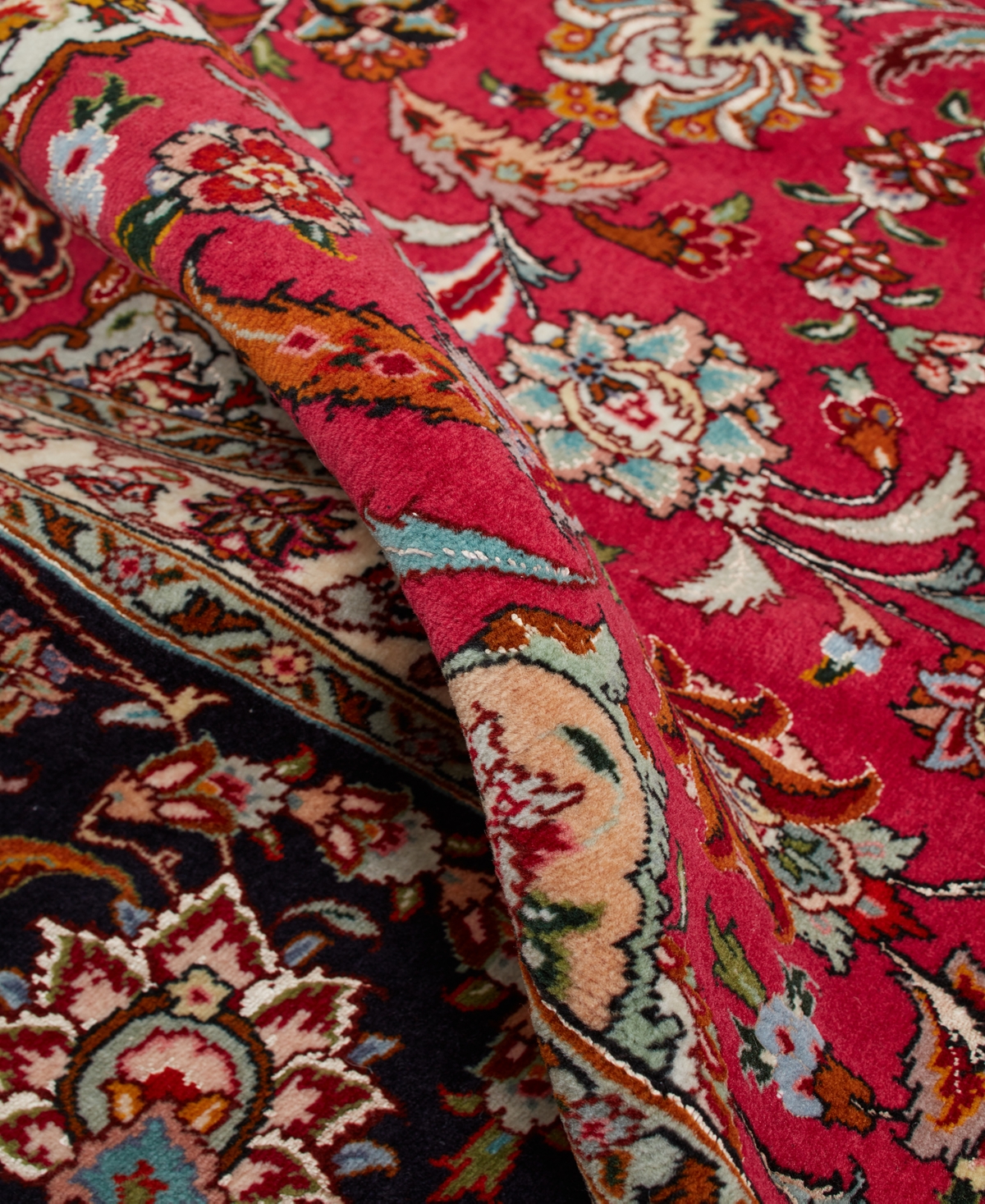 Adorn Hand Woven Rugs Persian Tabriz 8' 2" x 11' 5" Area Rug