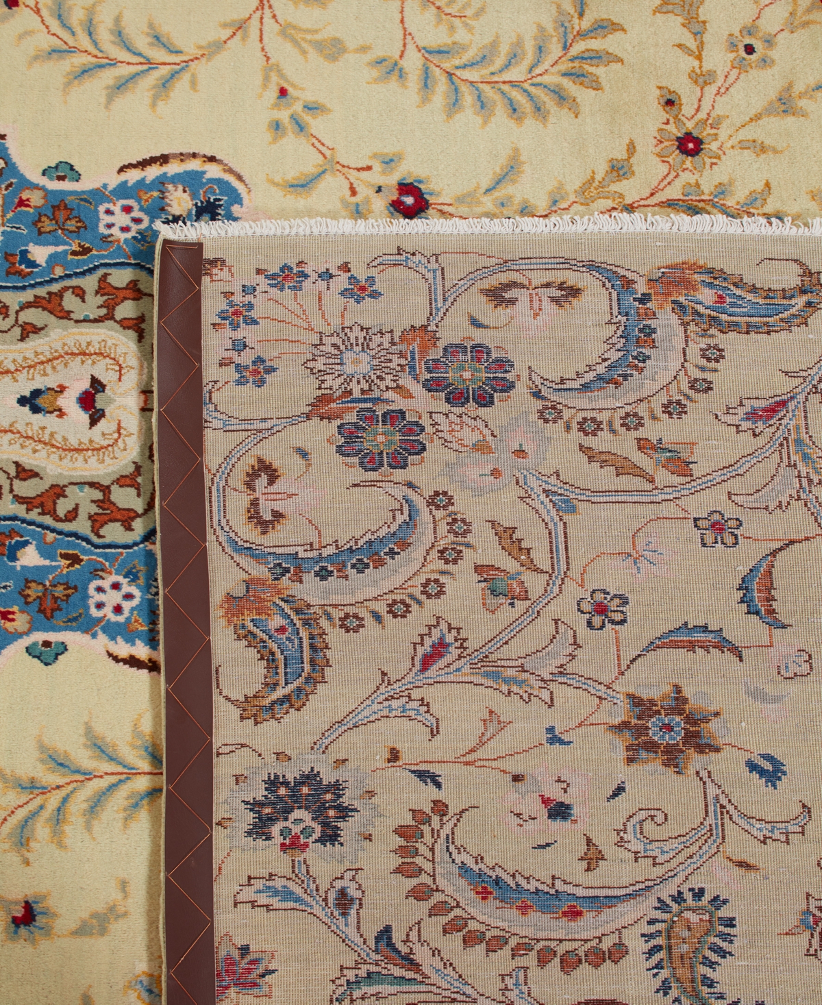 Adorn Hand Woven Rugs Persian Kashan 9' 3" x 10' 10" Area Rug