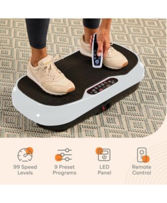 Waver Mini Vibration Plate Exercise Machine for Lymphatic Drainage – Compact Whole Body Vibrating Platform for Muscle Toning