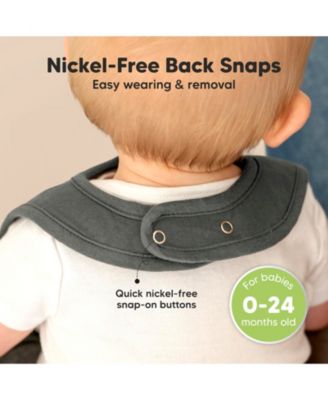 8-Pack Coast Baby Bibs for Boy, Girl, Drool Bibs, Baby Bib for Girls, Boys