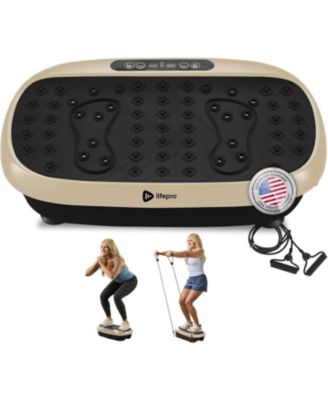 HexaPlate Lite Vibration Plate Exercise Machine – Full Body Vibrating Platform for Lymphatic Drainage, Recovery & Muscle Toning